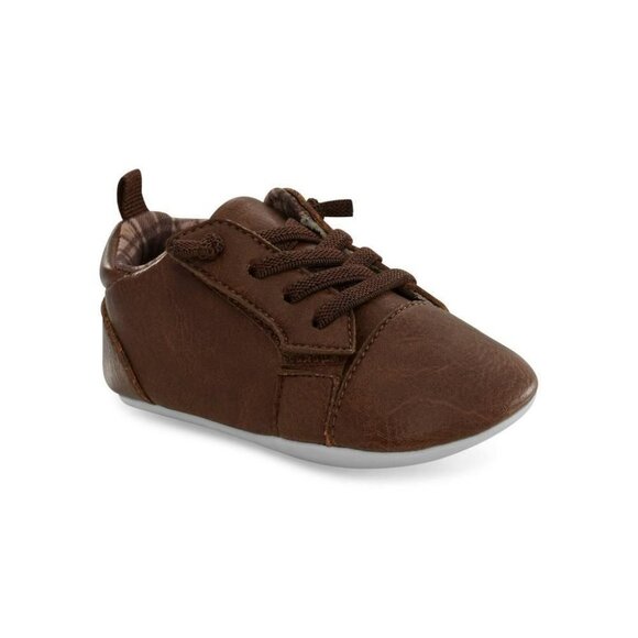 NWT Carter's Just One You® Baby Sneakers - Brown - Picture 1 of 1